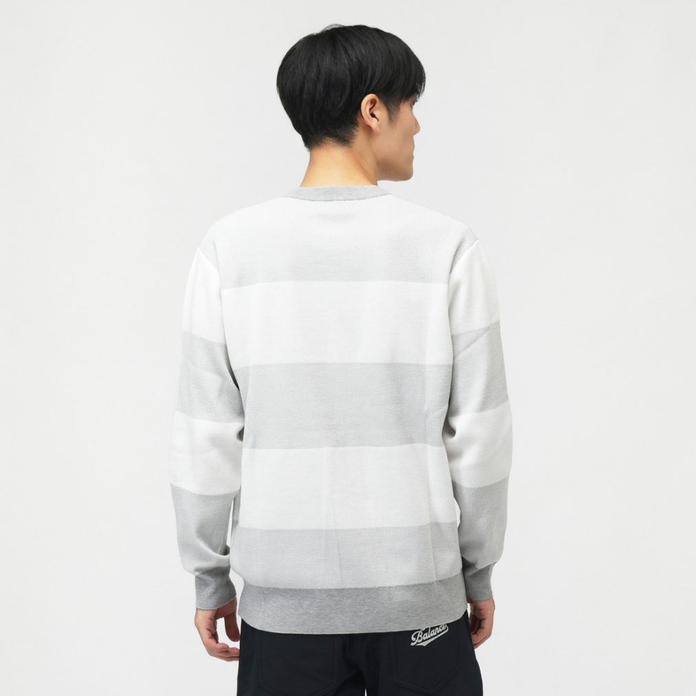 ニューバランス ゴルフウェア 長袖セーター 秋 冬 CREW NECK KNIT