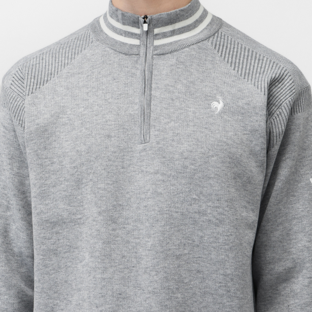 ゴルフ ウェア ルコックスポルティフ ゴルフ ゴルフウェア 長袖セーター 秋 冬 防風