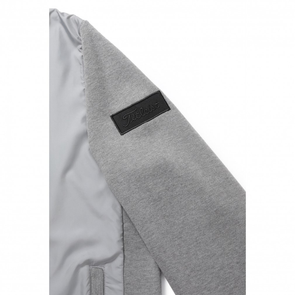 タイトリスト ゴルフウェア 長袖セーター 秋 冬 ミラノリブジップ