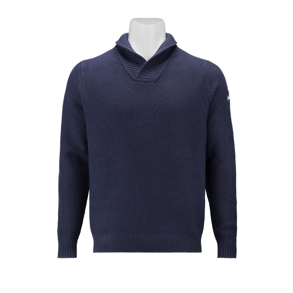 タイトリスト ゴルフウェア 長袖セーター 秋 冬 ショールカラーニット