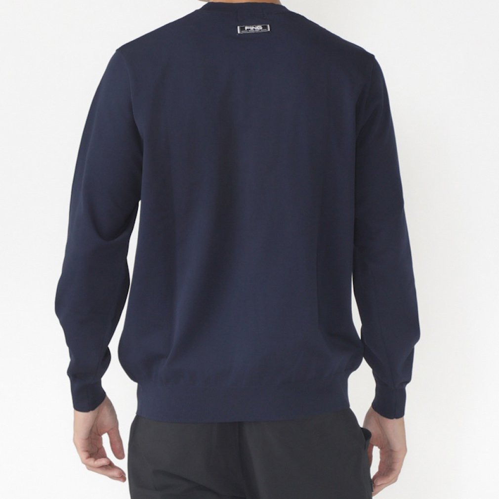 ピン ゴルフウェア 長袖セーター 秋 冬 23FW軽量ニット (6213270801