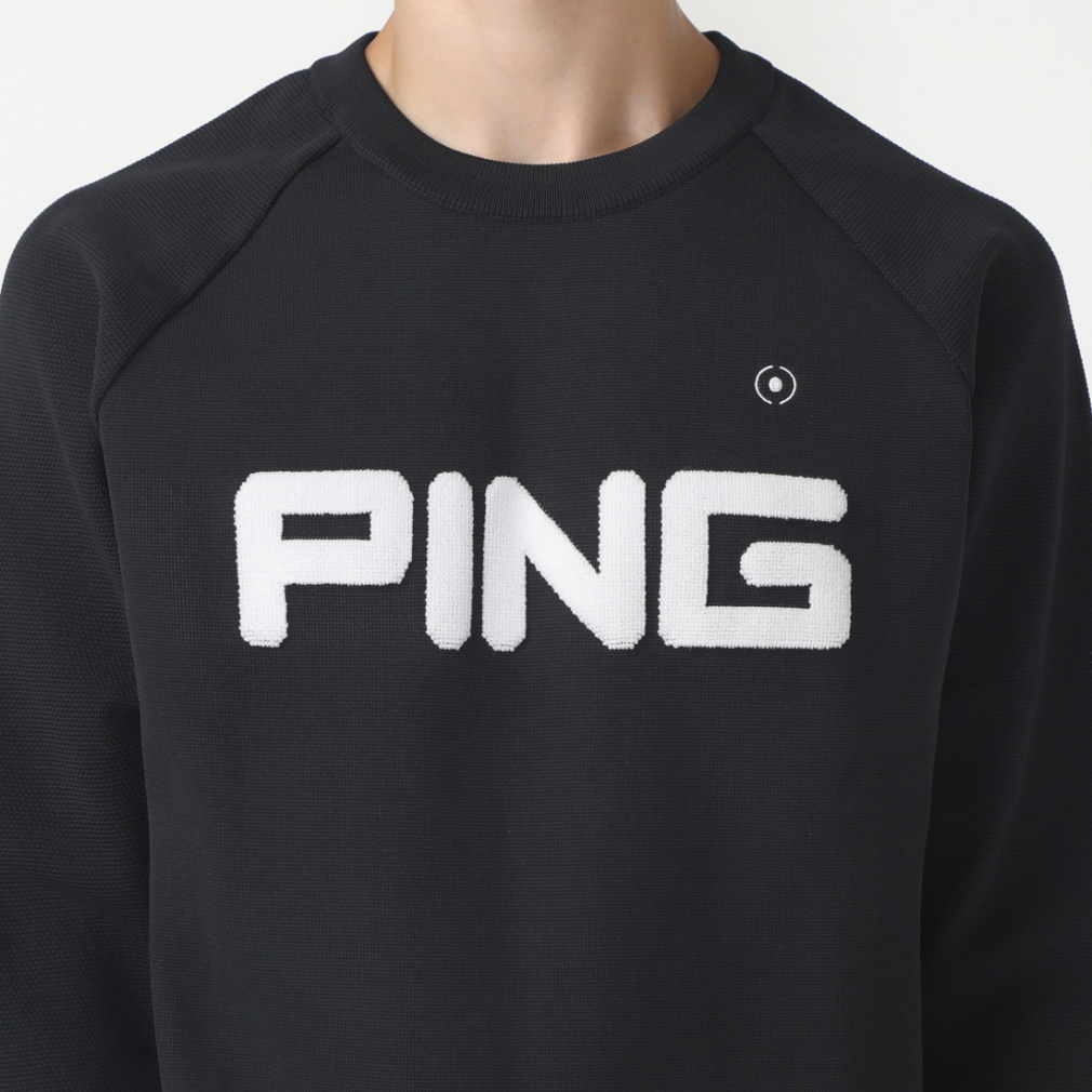 ピン ゴルフウェア 長袖セーター 秋 冬 23FW ロゴニット (6213270803