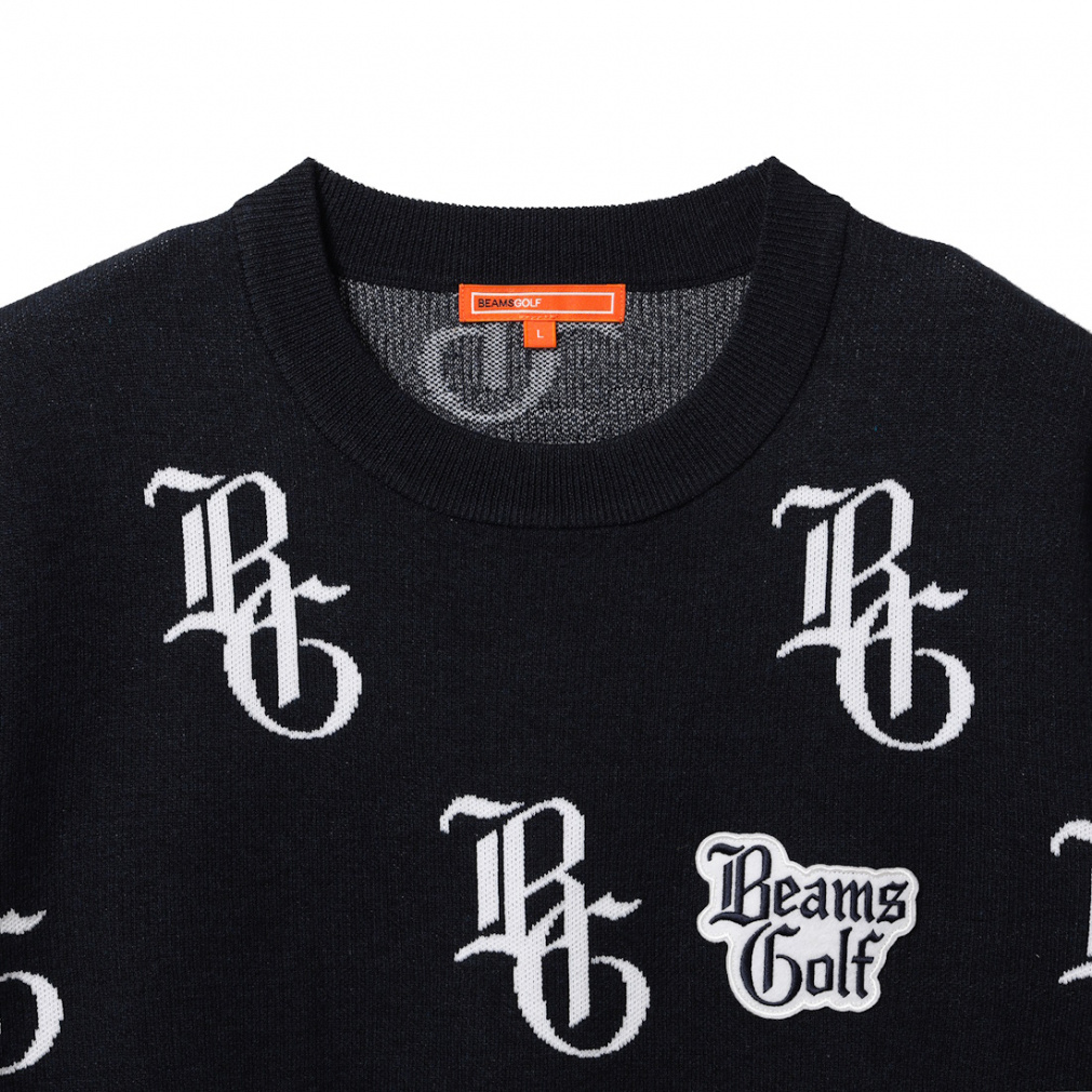 ビームスゴルフ ゴルフウェア 長袖セーター 秋 冬 ORANGE LABEL / NY