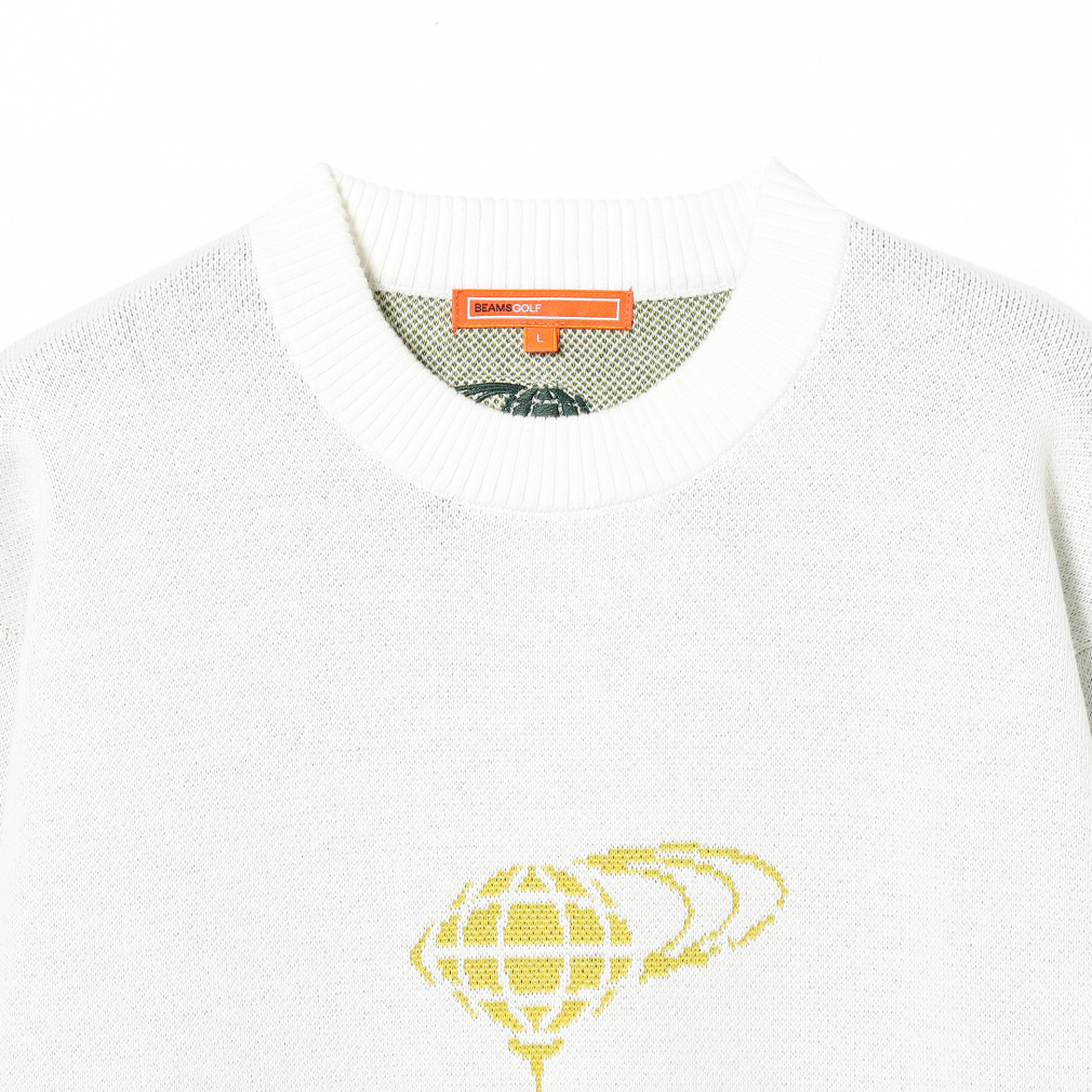 ビームスゴルフ ゴルフウェア 長袖セーター 秋 冬 ORANGE LABEL / ジャ