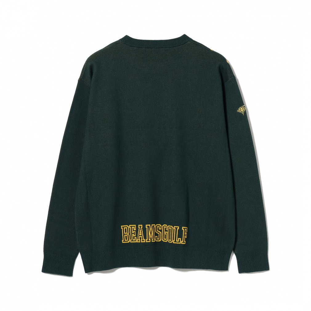 ビームスゴルフ ゴルフウェア 長袖セーター 秋 冬 ORANGE LABEL / リス