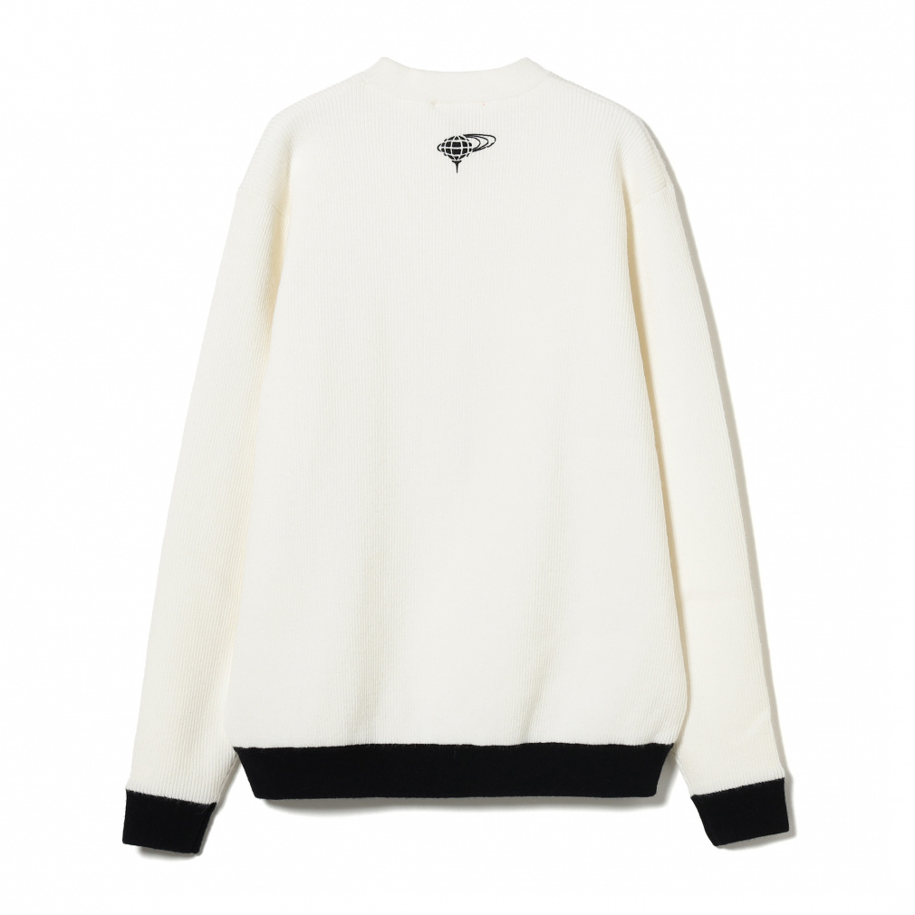 ビームスゴルフ ゴルフウェア 長袖セーター 秋 冬 ORANGE LABEL / 裏地