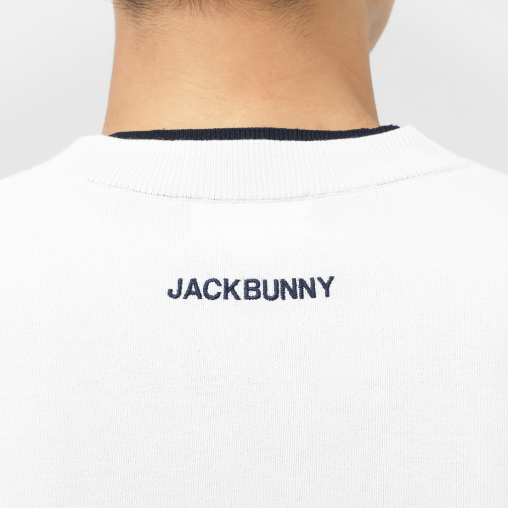 ジャック バニー ゴルフウェア 長袖セーター 秋 冬 16G クルーネック