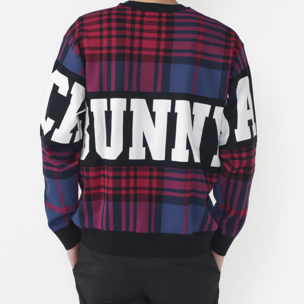 HOT FEEL 3色Wジャガード クルーネックニット 2624270045｜Alpen Online