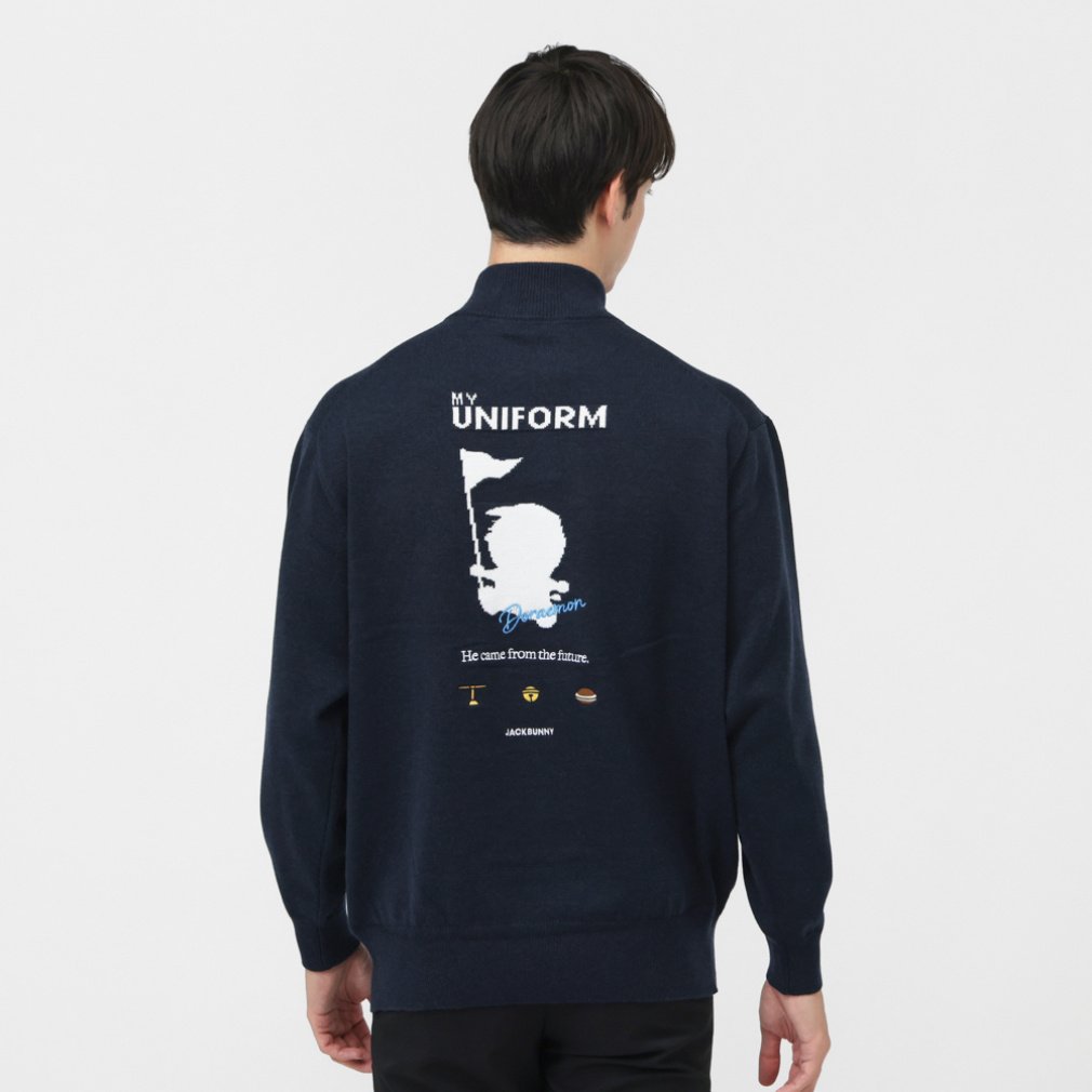 ジャック バニー ゴルフウェア 長袖セーター 秋 冬 【ドラえもん