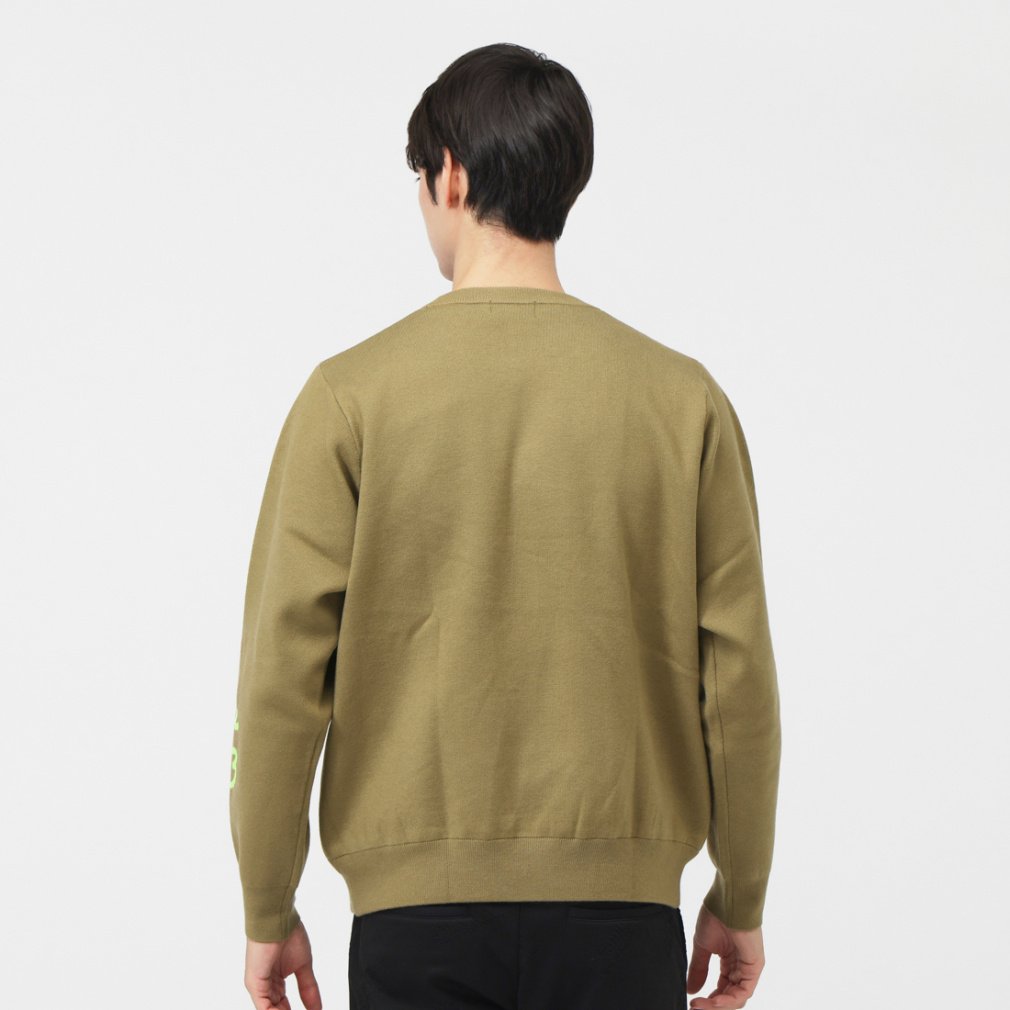 ジャック バニー ゴルフウェア 長袖セーター 秋 冬 HOTFEEL 防風裏地