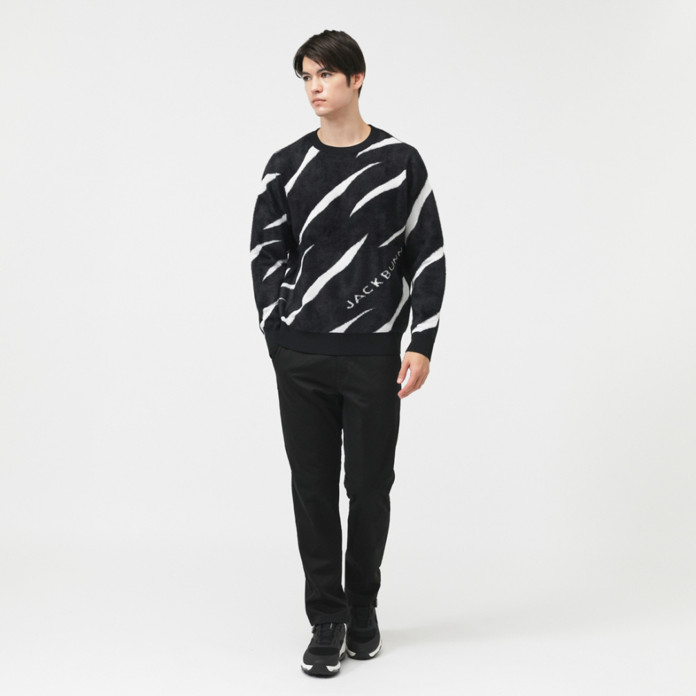 ジャック バニー ゴルフウェア 長袖セーター 秋 冬 12G ダブルJQ