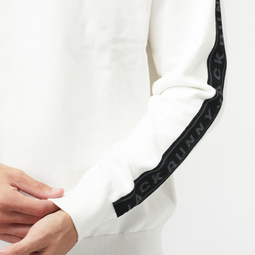 ジャック バニー ゴルフウェア 長袖セーター 春 夏 C/PE天竺＋袋