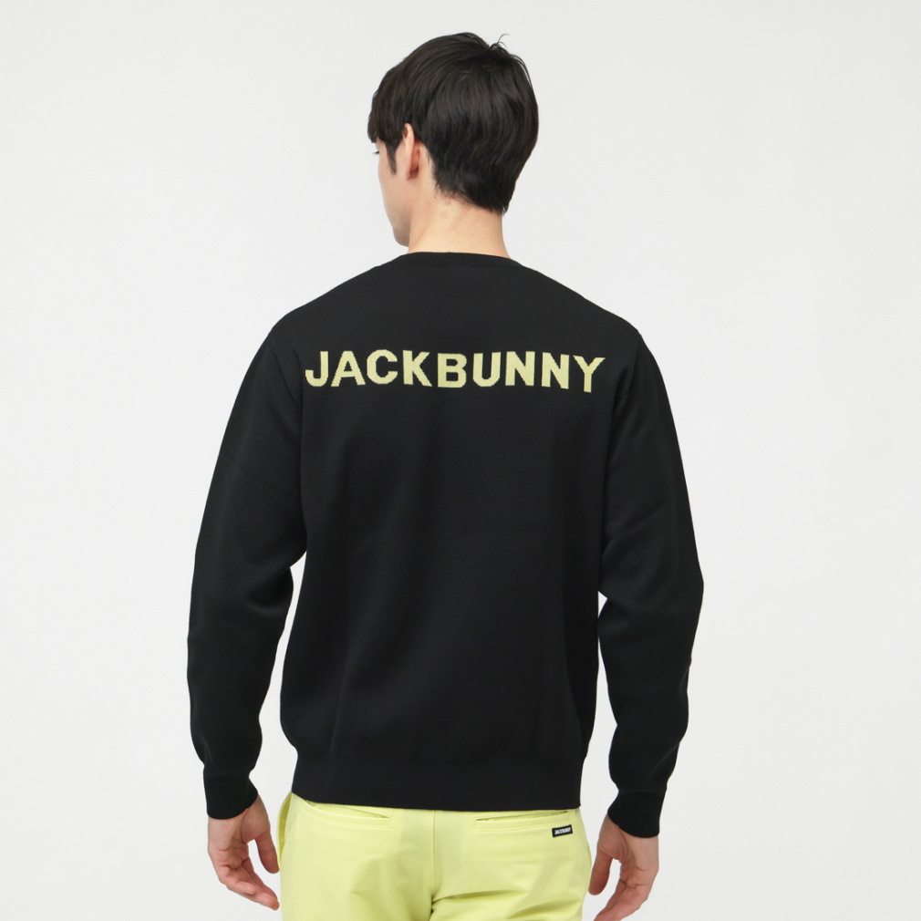 ジャック バニー ゴルフウェア 長袖セーター 春 夏 Pe Wジャガード