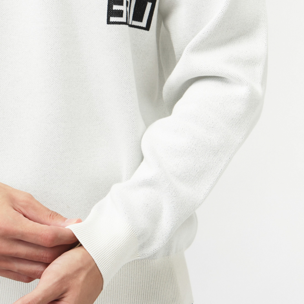 ジャック バニー ゴルフウェア 長袖セーター 春 夏 Pe Wジャガード