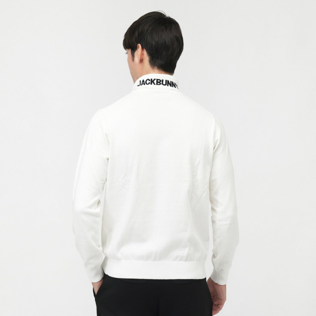 ジャック バニー ゴルフウェア 長袖セーター 春 夏 2G1P＋1Pストレッチ