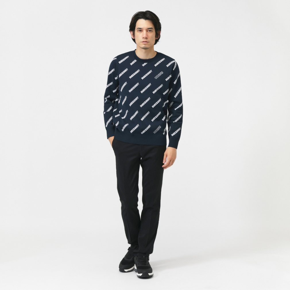 ジャック バニー ゴルフウェア 長袖セーター 秋 冬 AmossaLS 1/60