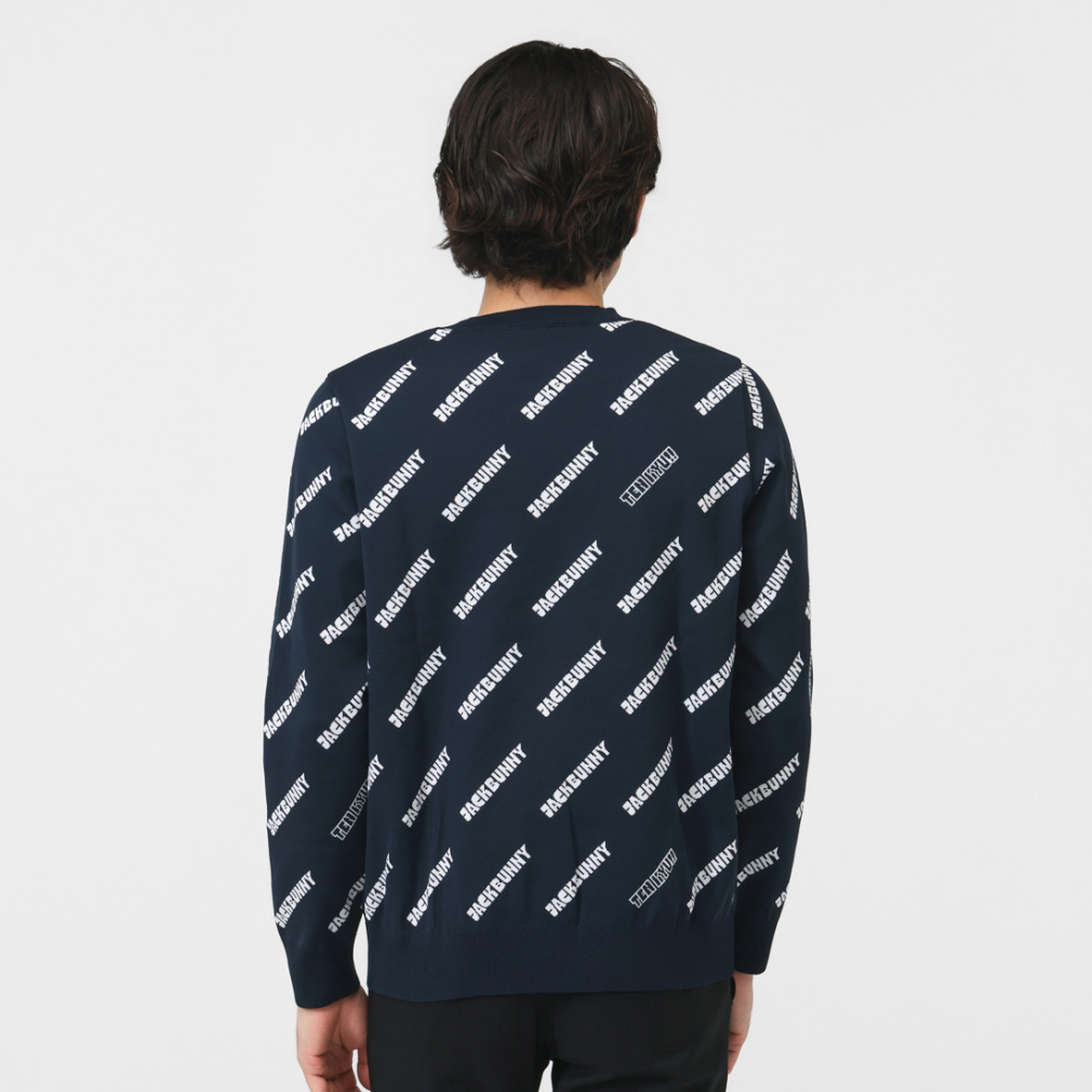 ジャック バニー ゴルフウェア 長袖セーター 秋 冬 AmossaLS 1/60