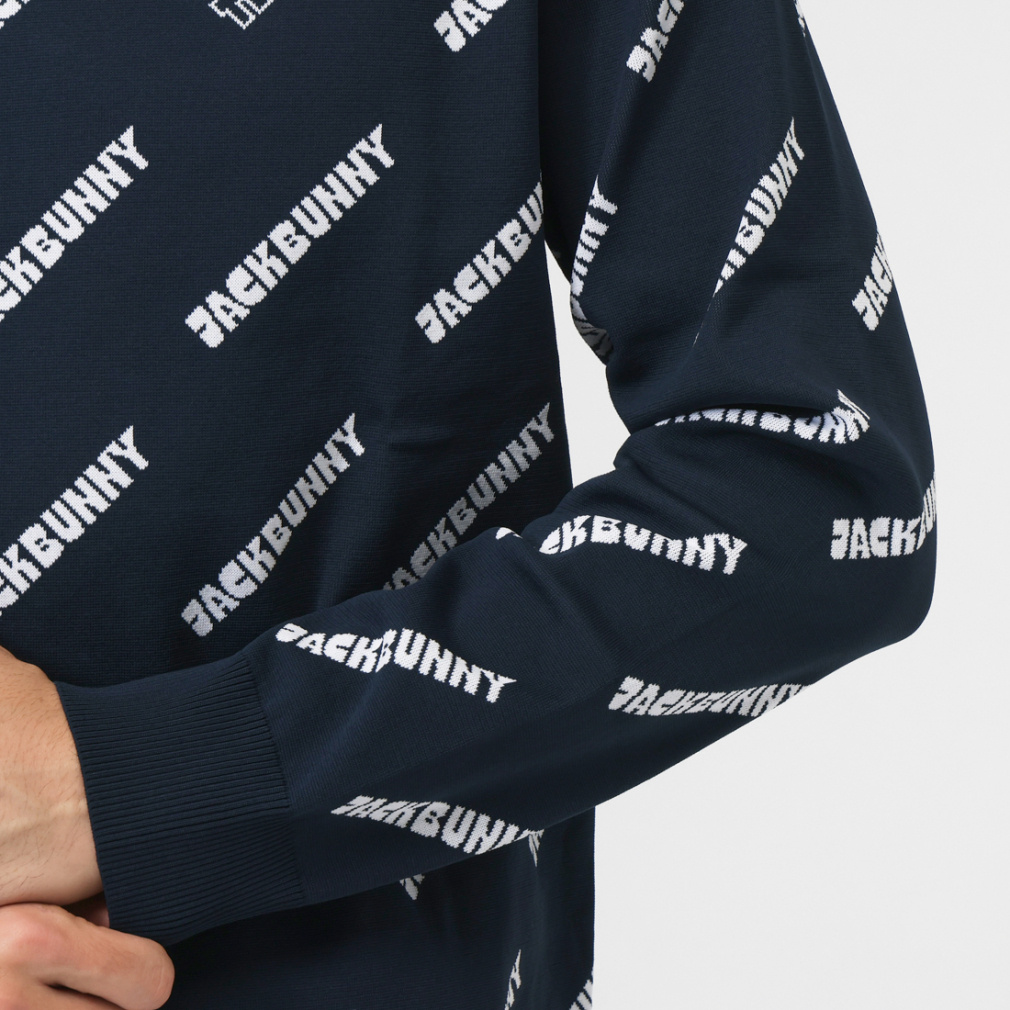 ジャック バニー ゴルフウェア 長袖セーター 秋 冬 AmossaLS 1/60