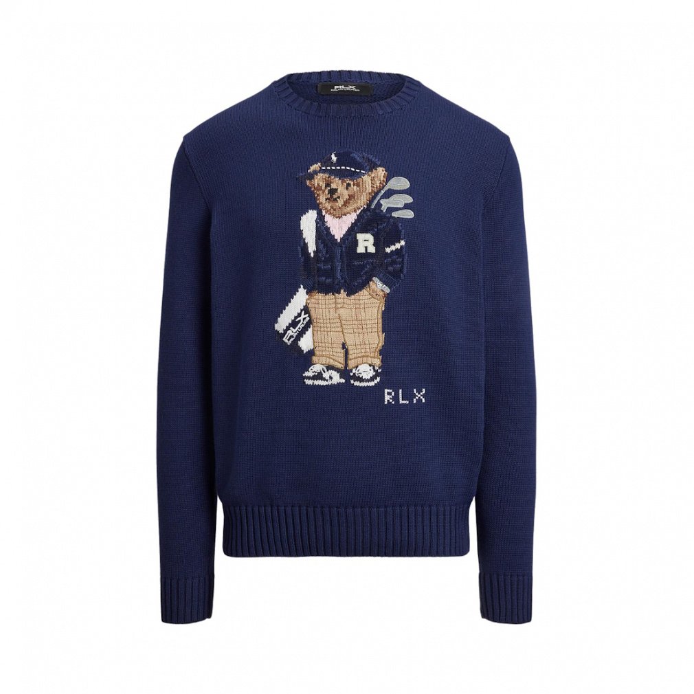 ラルフローレン ゴルフウェア 長袖セーター 秋 冬 Polo ベア