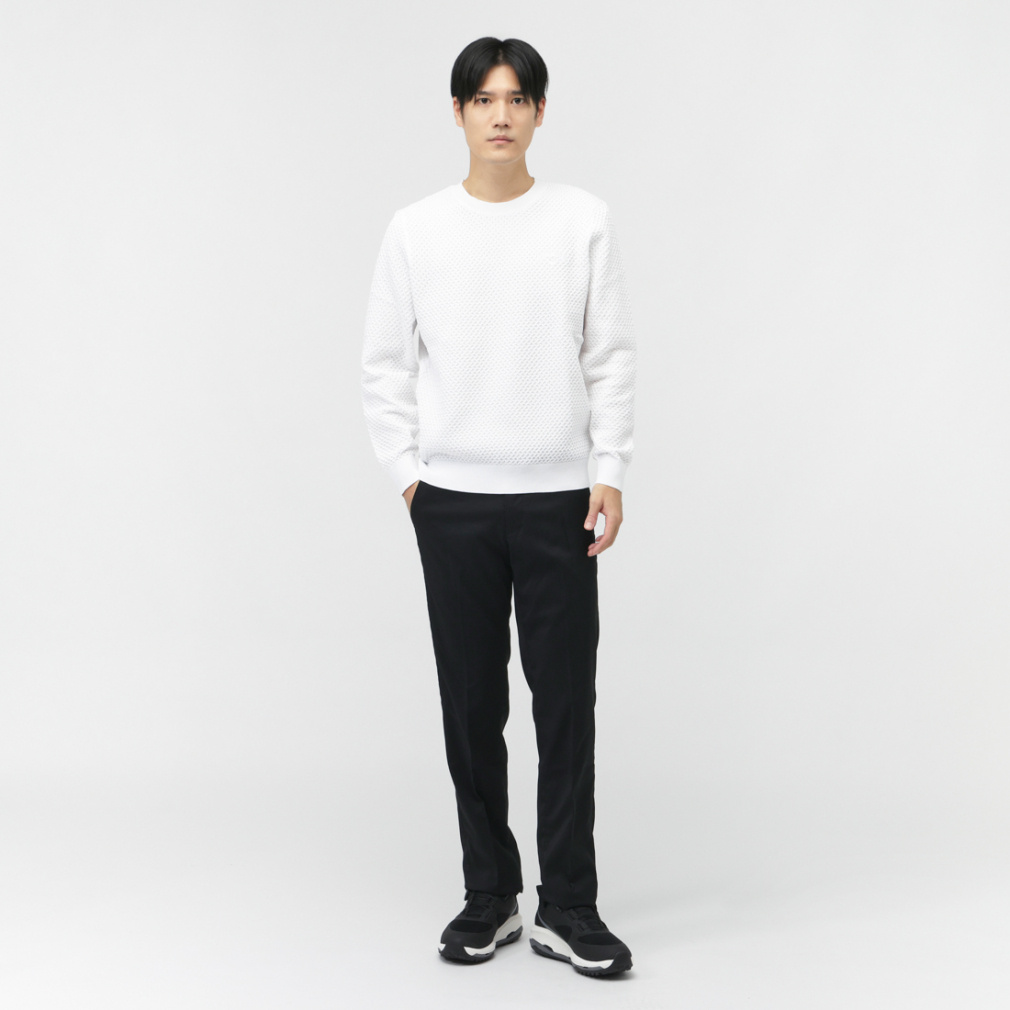 キャロウェイ ゴルフウェア 長袖セーター 秋 冬 リンクス編クルー