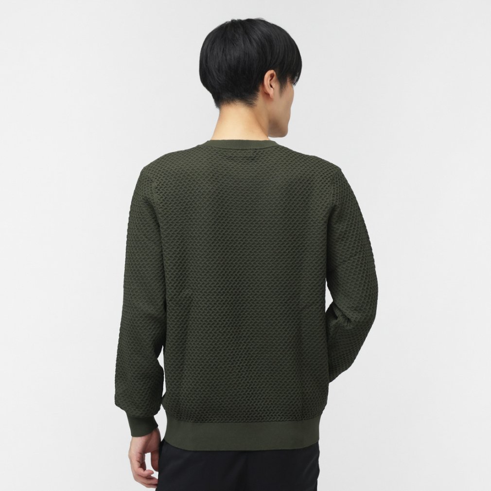 キャロウェイゴルフ　 グリーン セーター L サイズ　プロ支給品 キャロウェイ ゴルフウェア 長袖セーター 秋 冬 リンクス編クルー