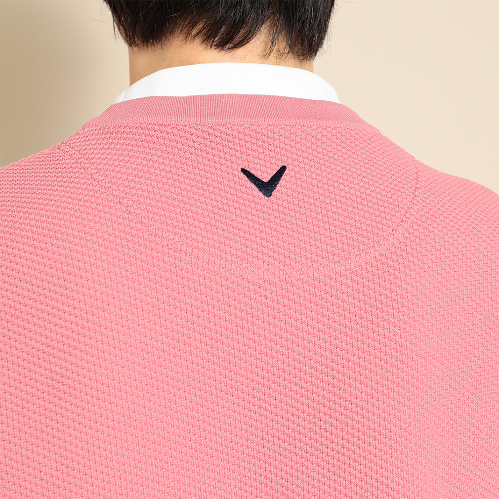 キャロウェイ ゴルフウェア 長袖 セーター 秋 冬 クルーネックニット