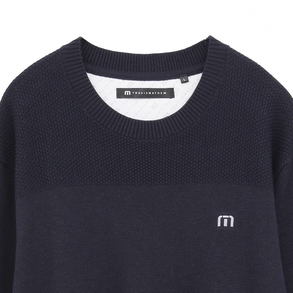 トラヴィスマシュー ゴルフウェア 長袖セーター 秋 冬 Border Sweater