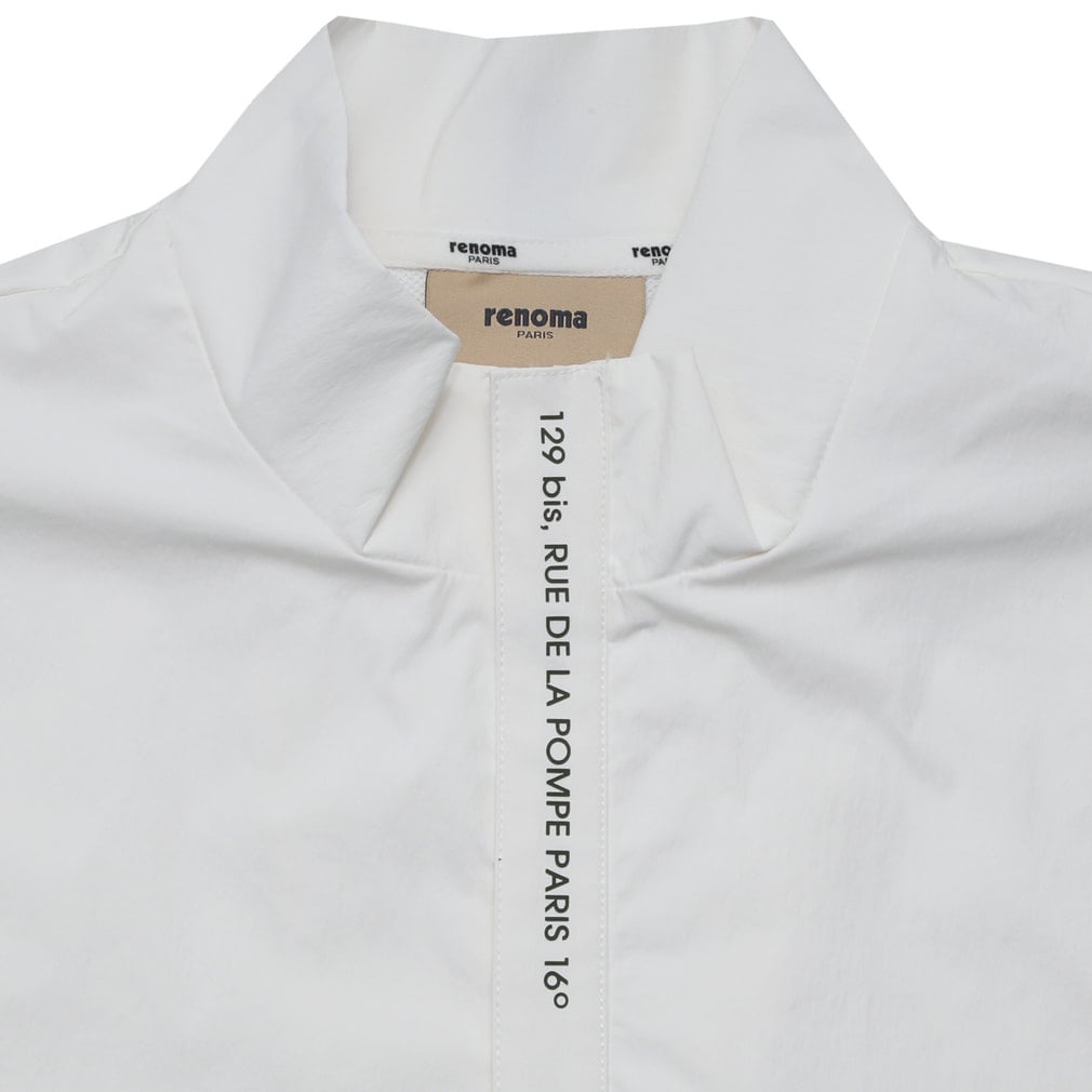 レノマ ゴルフウェア 半袖ウインドブレーカー 秋 冬 BASIC HALF ZIP JK