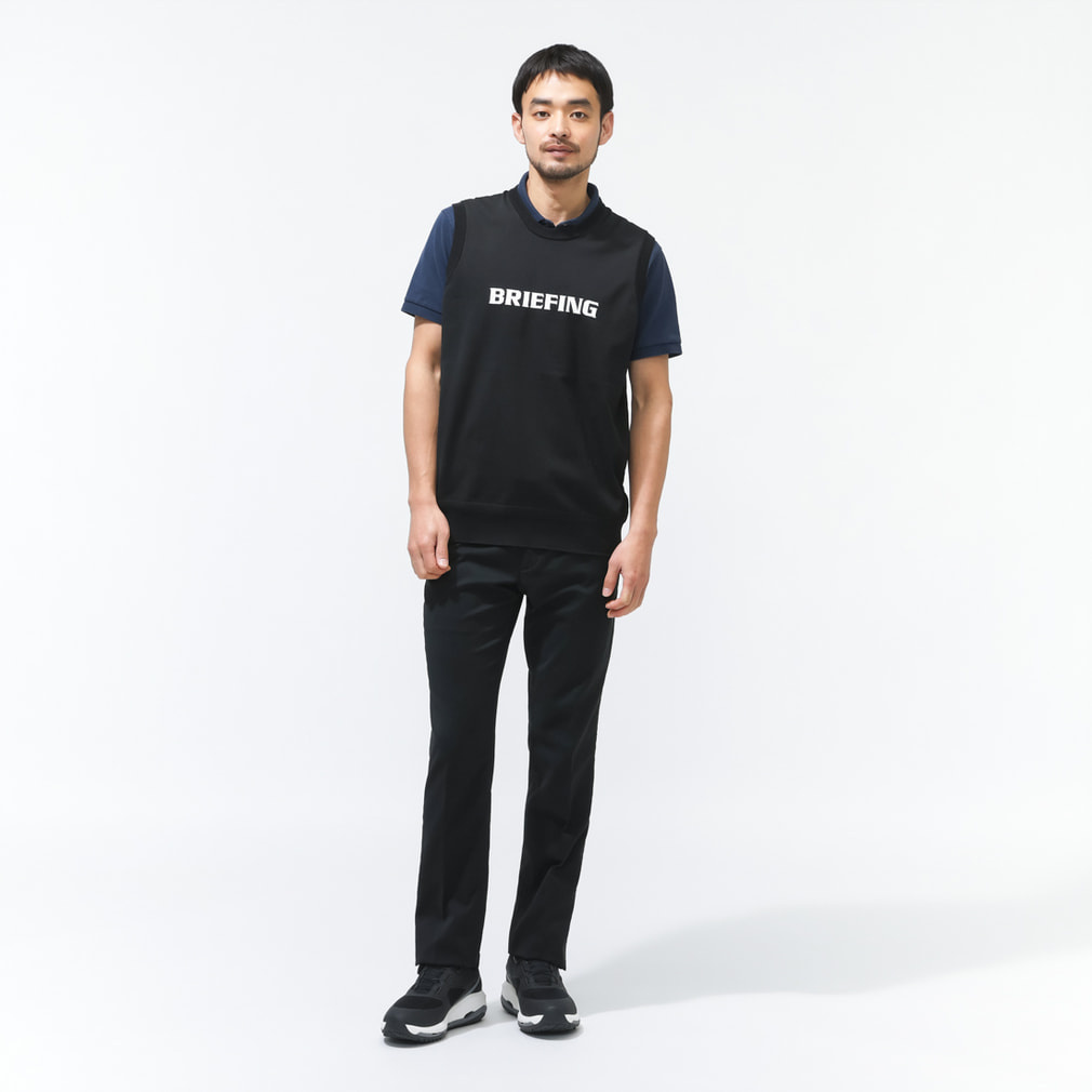 ブリーフィング ゴルフウェア ベスト 春 夏 MS WR CREWNECK KNIT VEST