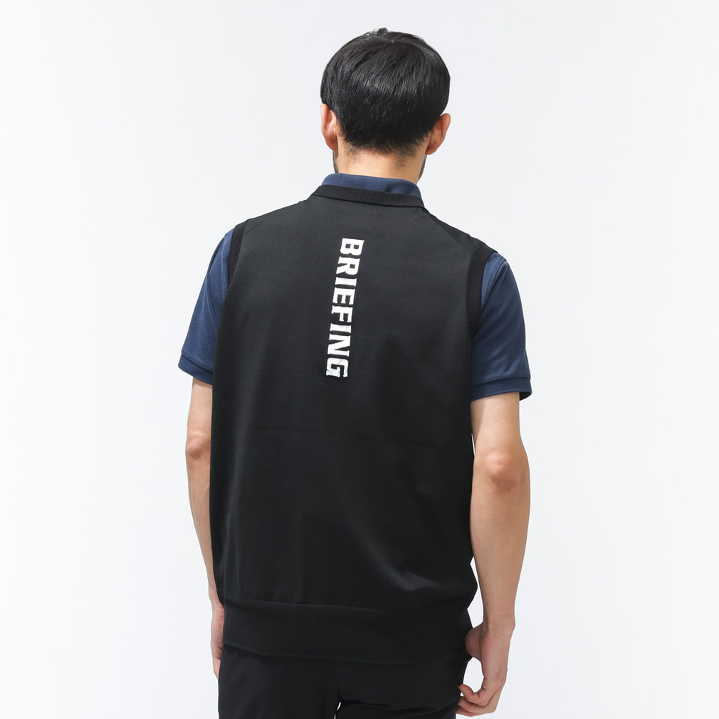 ブリーフィング ゴルフウェア ベスト 春 夏 MS WR CREWNECK KNIT VEST
