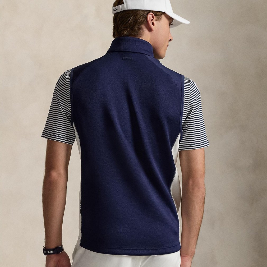 ラルフローレン ゴルフウェア ベスト 春 夏 ストレッチ ダブルニット