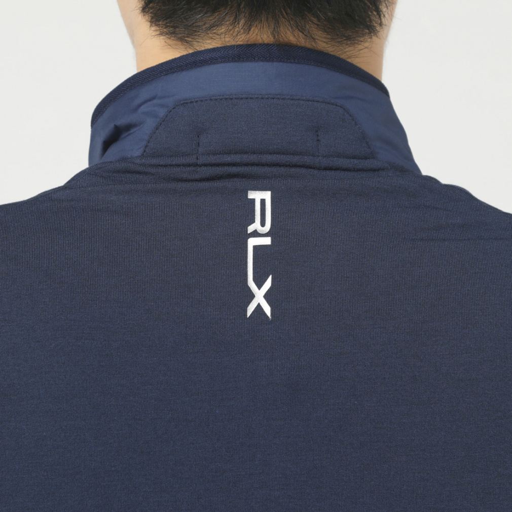 ラルフローレン RLX ハイブリッドモックネック ジャケット XL ネイビー RLX）ハイブリッド モックネック ジャケット （その他アウター）｜POLO