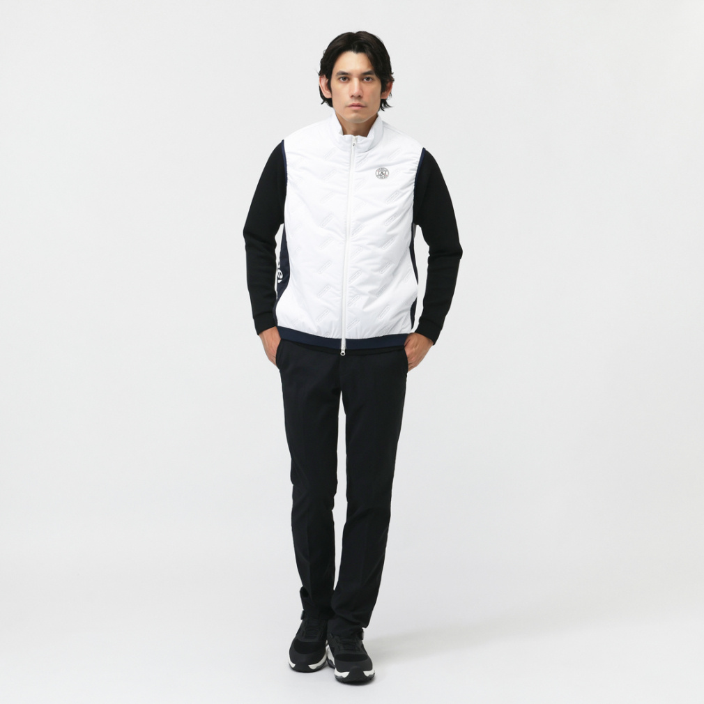 アンパスィ ゴルフウェア 中綿ベスト 秋 冬 中わたベスト(メンズ