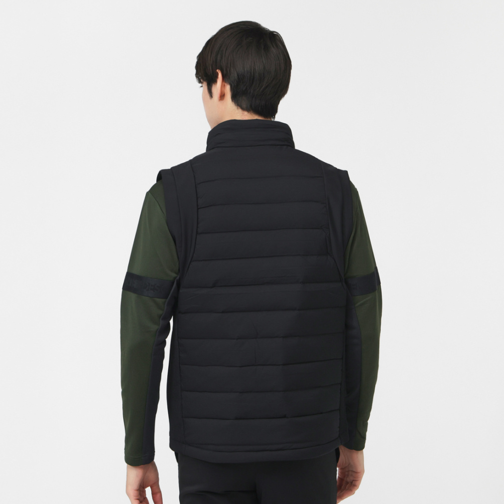 デサント ゴルフ ゴルフウェア ダウンベスト 秋 冬 接結ハイブリッド