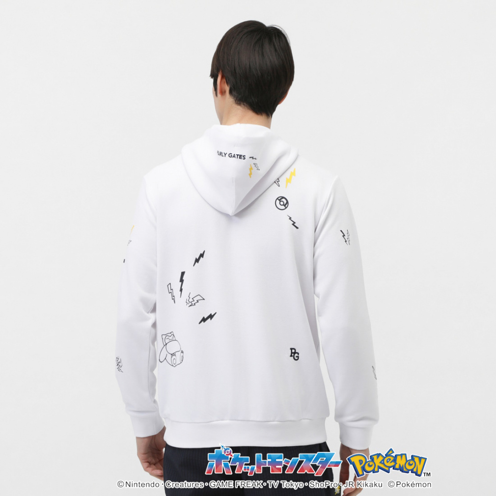 ポケモン】(ピカチュウ、ヤドン、カビゴン、コダック) 裏毛フルジップ