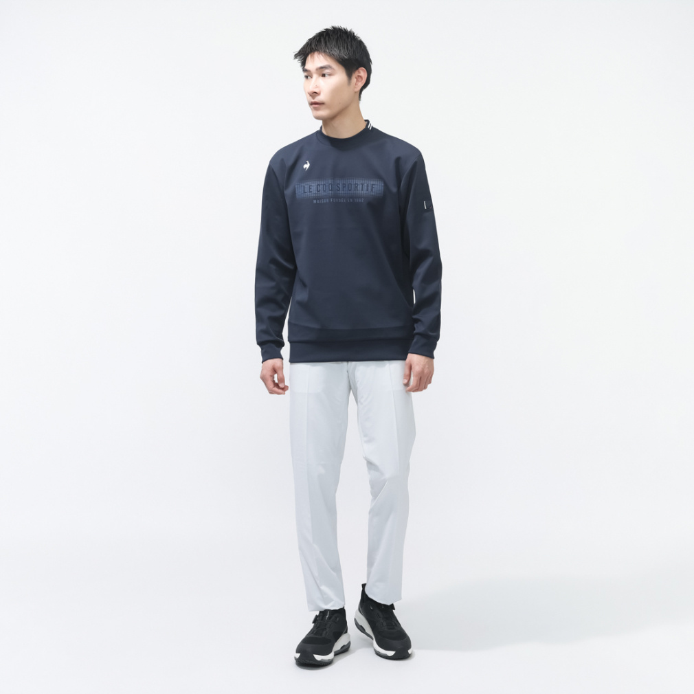 ルコックスポルティフ ゴルフ ゴルフウェア 長袖トレーナー 春 夏 ロゴ