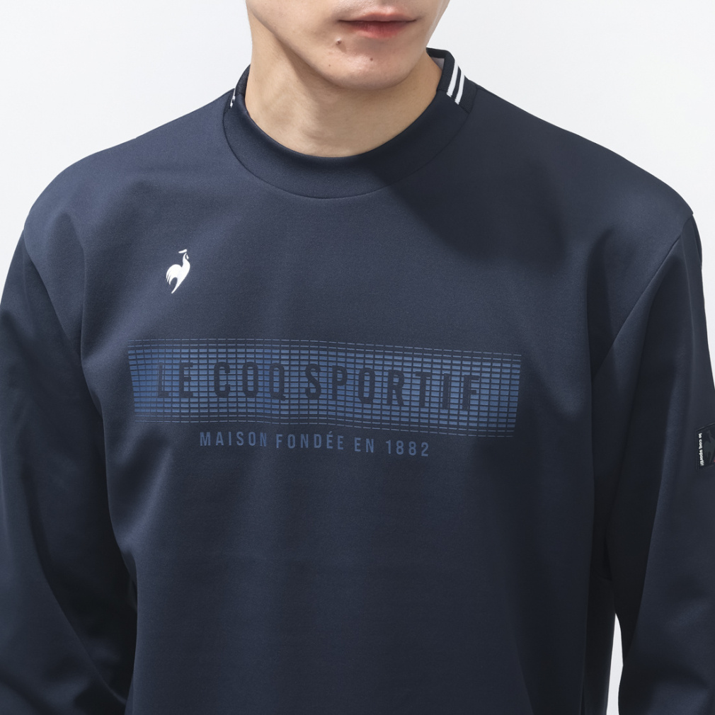 ルコックスポルティフ ゴルフ ゴルフウェア 長袖トレーナー 春 夏 ロゴ