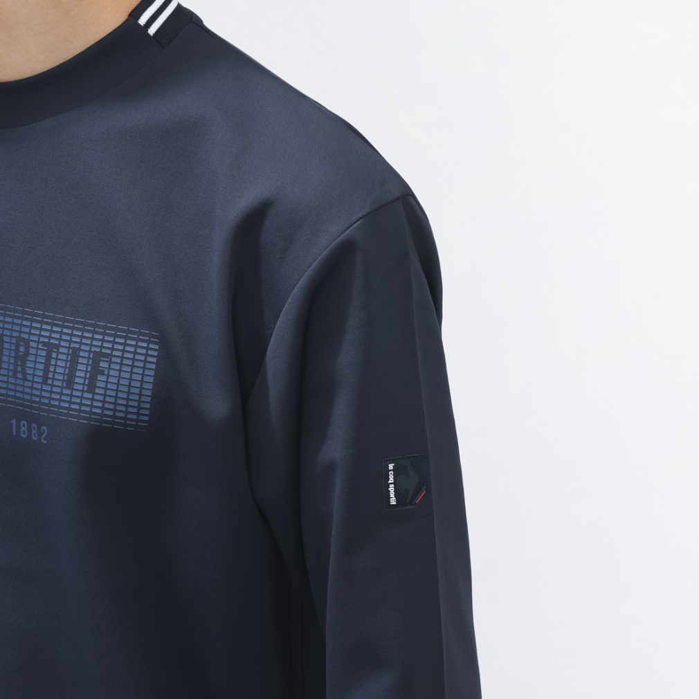 ルコックスポルティフ ゴルフ ゴルフウェア 長袖トレーナー 春 夏 ロゴ