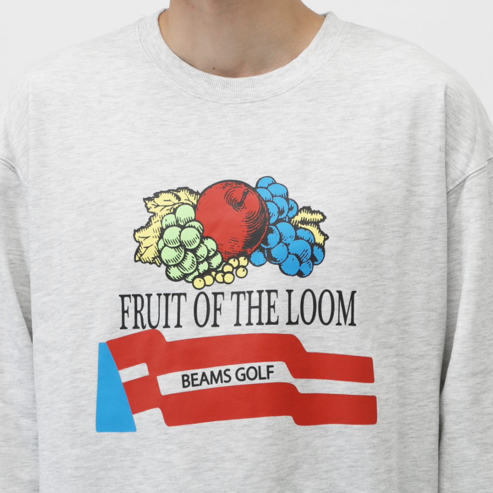 ビームスゴルフ ゴルフウェア 長袖トレーナー 春 夏 【別注】FRUIT OF