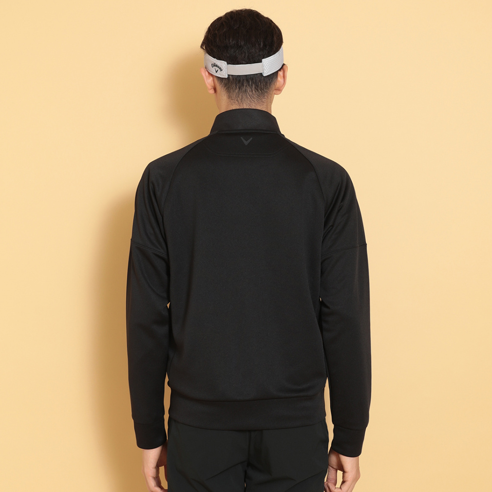 キャロウェイ ゴルフウェア 長袖トレーナー 春 夏 ダブルニット