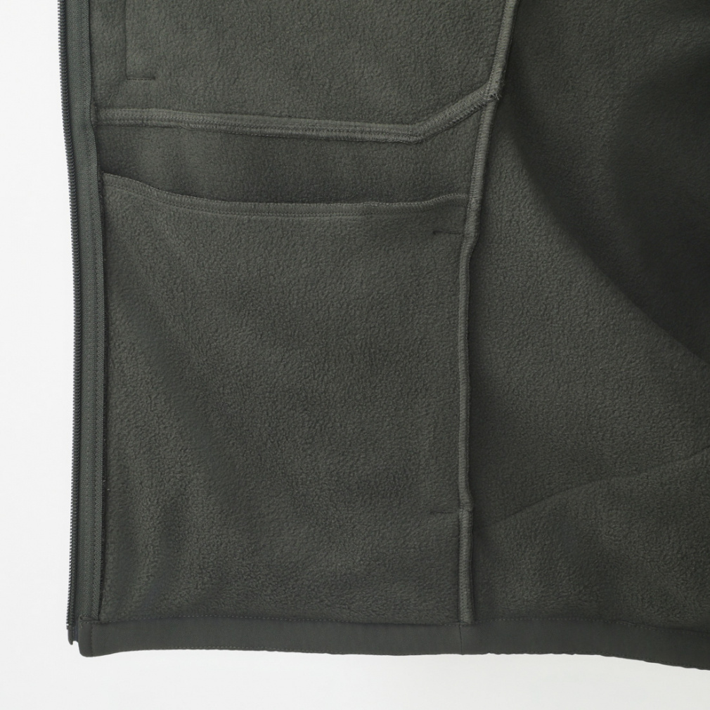 ティゴラ ゴルフウェア 長袖トレーナー 秋 冬 フリースフルジップ