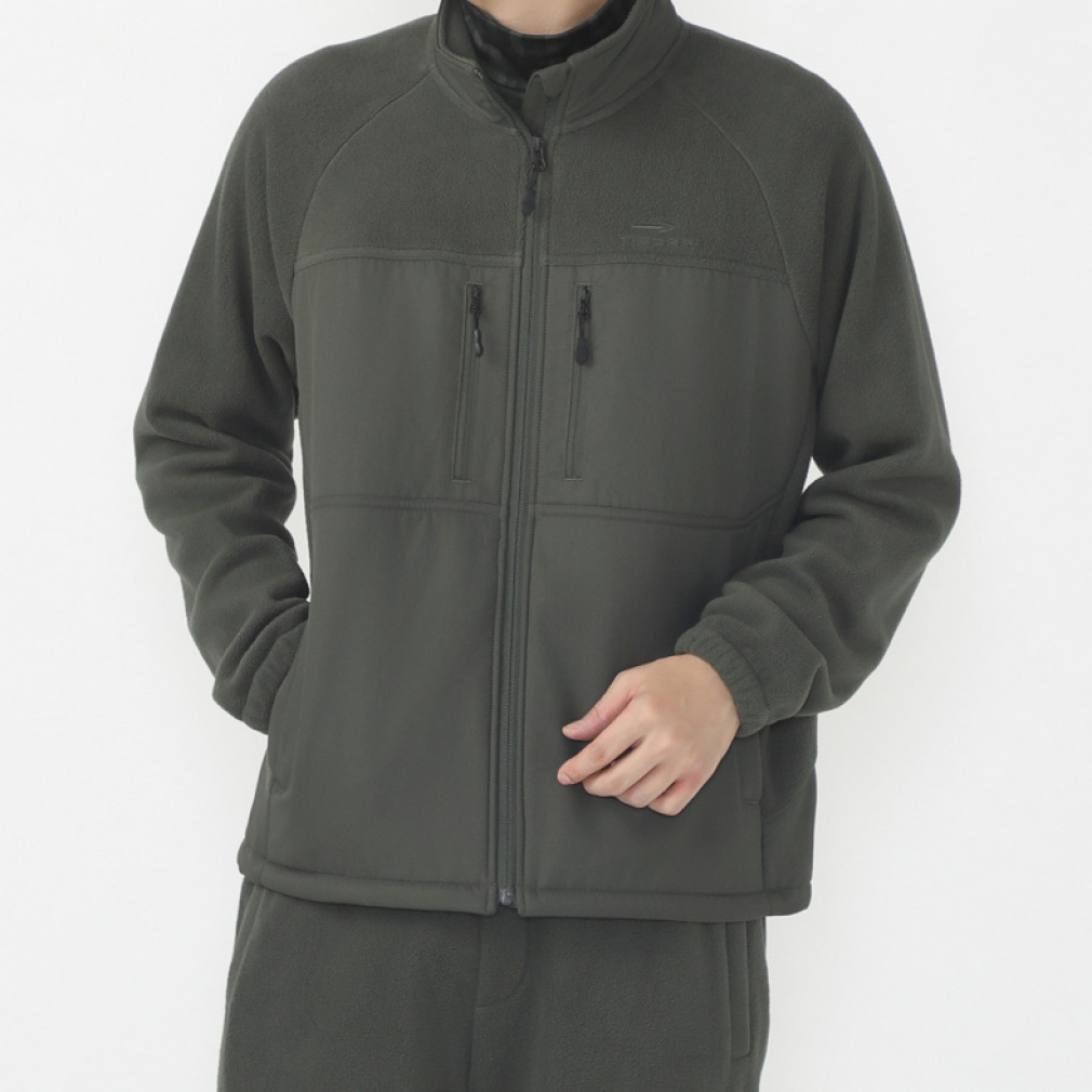 ティゴラ ゴルフウェア 長袖トレーナー 秋 冬 フリースフルジップ