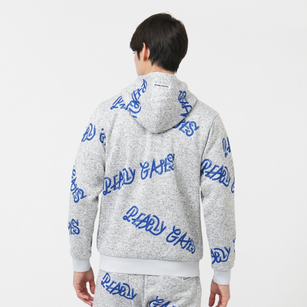 パーリーゲイツ ゴルフウェア 長袖トレーナー 秋 冬 両面起毛ぷにぷに