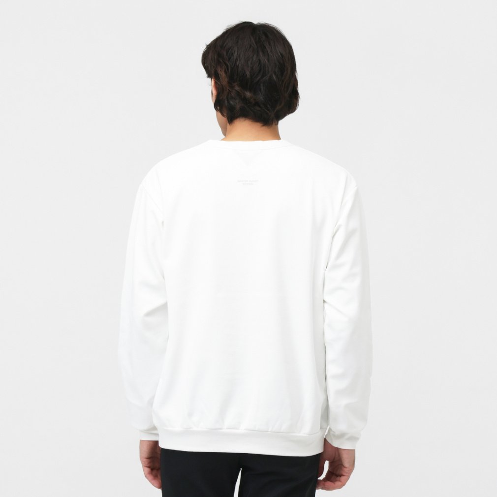 マスターバニーホワイト トレーナー Lサイズ マスターバニーエディション ゴルフウェア 長袖トレーナー 秋 冬 起毛