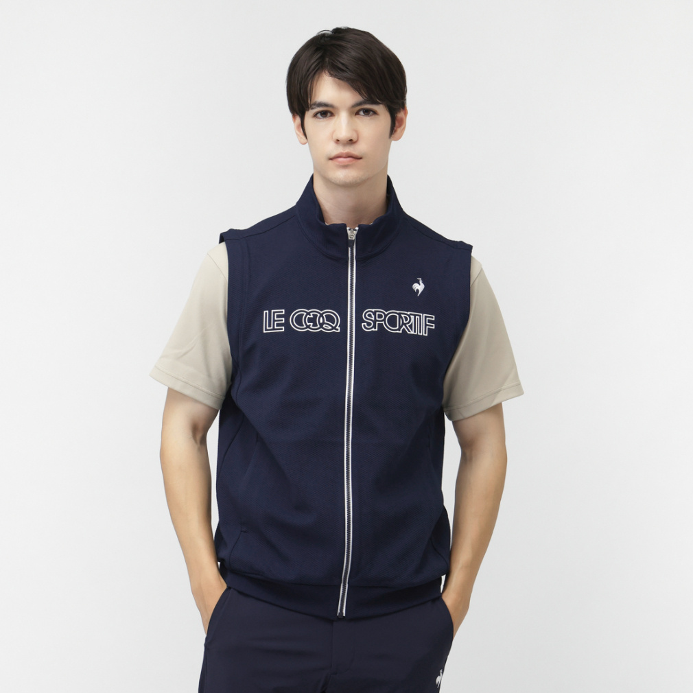 ルコックスポルティフ ゴルフ ゴルフウェア 長袖トレーナー 秋 冬 2WAY