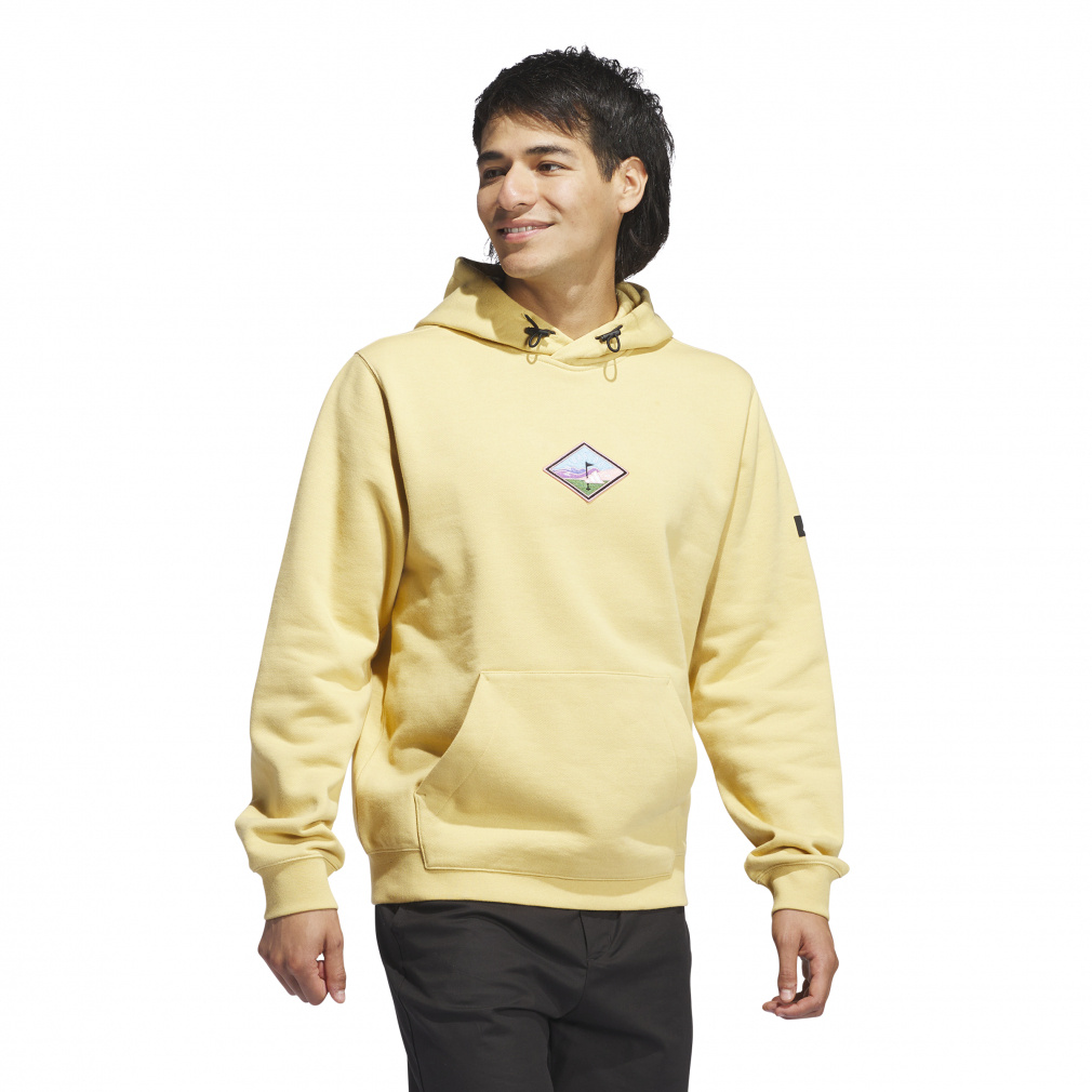 アディダス ゴルフウェア 長袖トレーナー 秋 冬 TECH GFX HOODIE