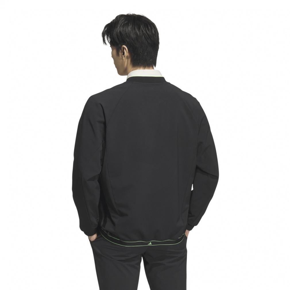 アディゼロ 撥水 軽量 ファブリックミックス フルジップジャケット