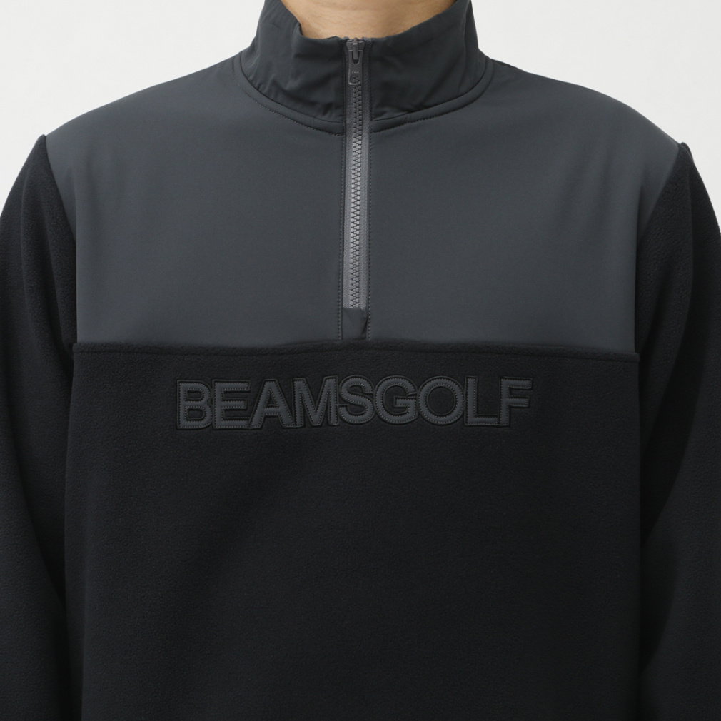 ORANGE LABEL / ボアフリース ハーフジップ プルオーバー