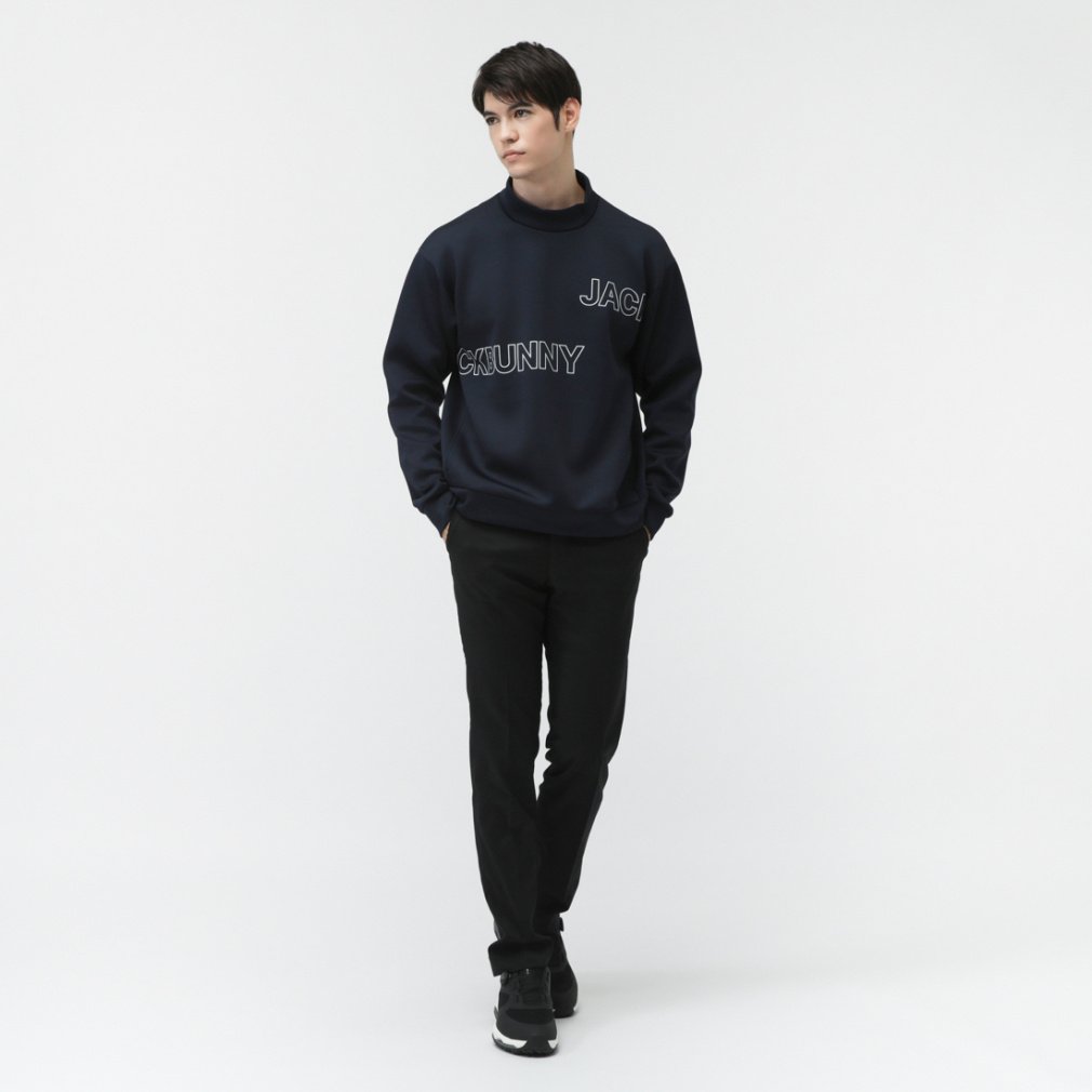 ジャック バニー ゴルフウェア 長袖トレーナー 秋 冬 PE/PUダンボール