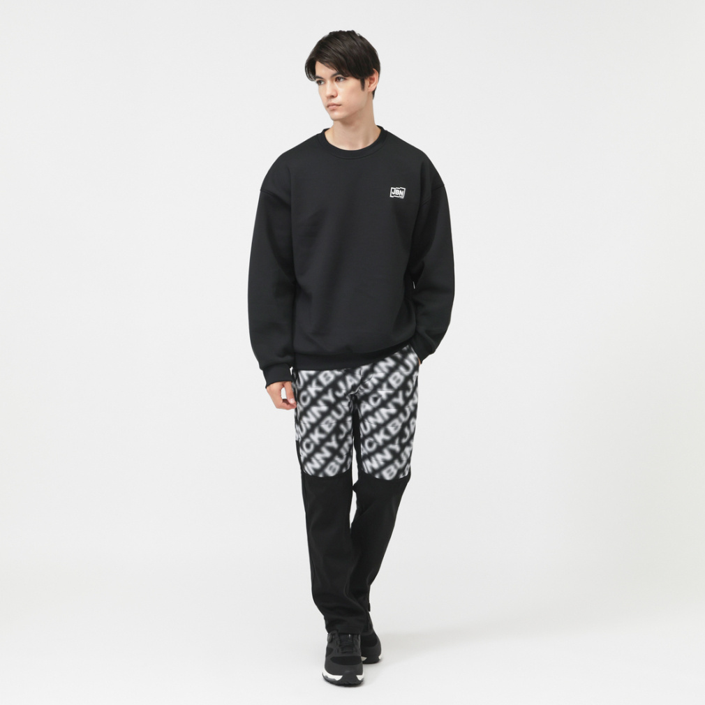 ジャック バニー ゴルフウェア 長袖トレーナー 秋 冬 オクタ裏地付き